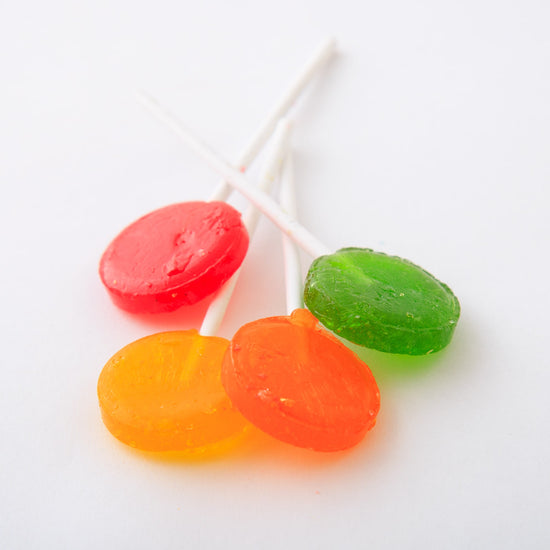 Assorted Fruity Flavors Lollipops